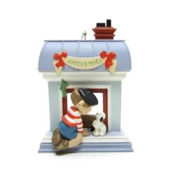 Joyeux Noël Vintage 1988 French Hallmark Keepsake Ornament