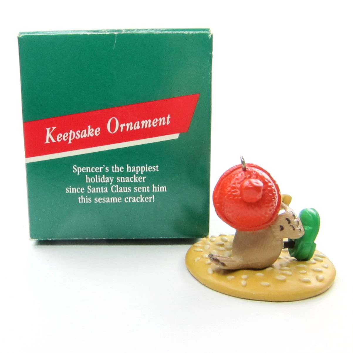 Spencer Sparrow Ornament Vintage Hallmark 1989 Christmas Tree Decoration 2 Spencer Sparrow Ornament Vintage Hallmark 1989 Christmas Tree Decoration - Image 2