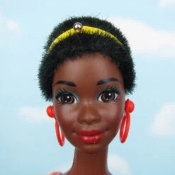 Kenyan Barbie Doll Vintage 1993 Dolls Of The World #11181 14 Kenyan Barbie Doll Vintage 1993 Dolls Of The World #11181 -Toy Store Kenyan barbie doll black african dolls of the world