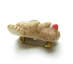 Koala Bear With Candy Cane Vintage Hallmark Christmas 1982 -Toy Store Koala bear hallmark christmas lapel pin