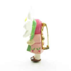 Hallmark Pixie Pin Vintage Girl With Bonnet And Flower 15 Hallmark Pixie Pin Vintage Girl With Bonnet And Flower -Toy Store Lapel pin vintage hallmark pixie girl pink dress daisy