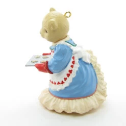 Mama Bearinger Ornament From The Bearingers Of Victoria Circle -Toy Store Mama bearinger ornament teddy bear Christmas cookies 1993