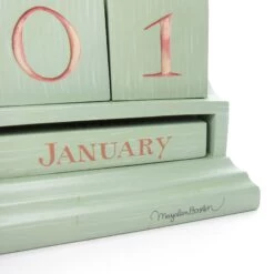 Marjolein Bastin Watering Can Perpetual Block Calendar Hallmark Desk Decor -Toy Store Marjolein bastin block blocks perpetual calendar green pink