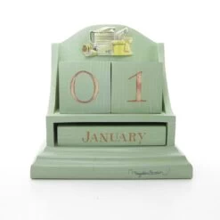 Marjolein Bastin Watering Can Perpetual Block Calendar Hallmark Desk Decor