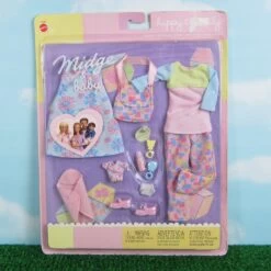 Midge & Baby Happy Family Vintage 2002 Barbie Doll Clothes Set #47629