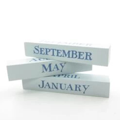 Marjolein Bastin Hydrangeas Perpetual Block Calendar Hallmark Desk Decor With Photo Frames -Toy Store Month blocks perpetual calendar nature s sketchbook