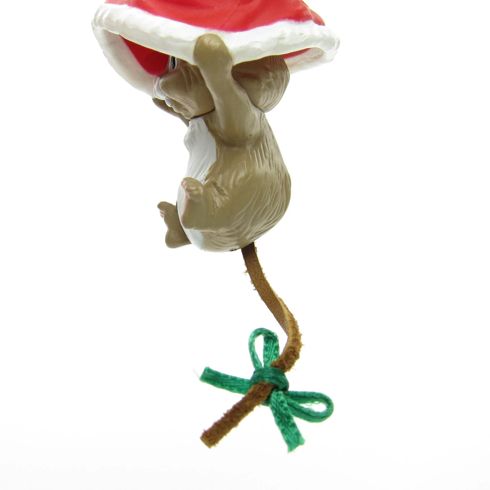 Hallmark Hang In There Mouse In Santa Hat Vintage 1989 Christmas Ornament 6 Hallmark Hang In There Mouse In Santa Hat Vintage 1989 Christmas Ornament - Image 6