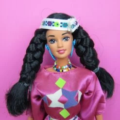 Native American Barbie Doll Third Edition Vintage 1994 Dolls Of The World Special Edition #12699 9 Native American Barbie Doll Third Edition Vintage 1994 Dolls Of The World Special Edition #12699 -Toy Store Native american barbie doll dolls of the world 1994