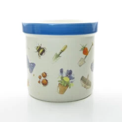 Marjolein Bastin Canister Or Crock - Blue Stripe, European Robin 8 Marjolein Bastin Canister Or Crock - Blue Stripe, European Robin -Toy Store Nature s sketchbook marjolein bastin canister crock pot