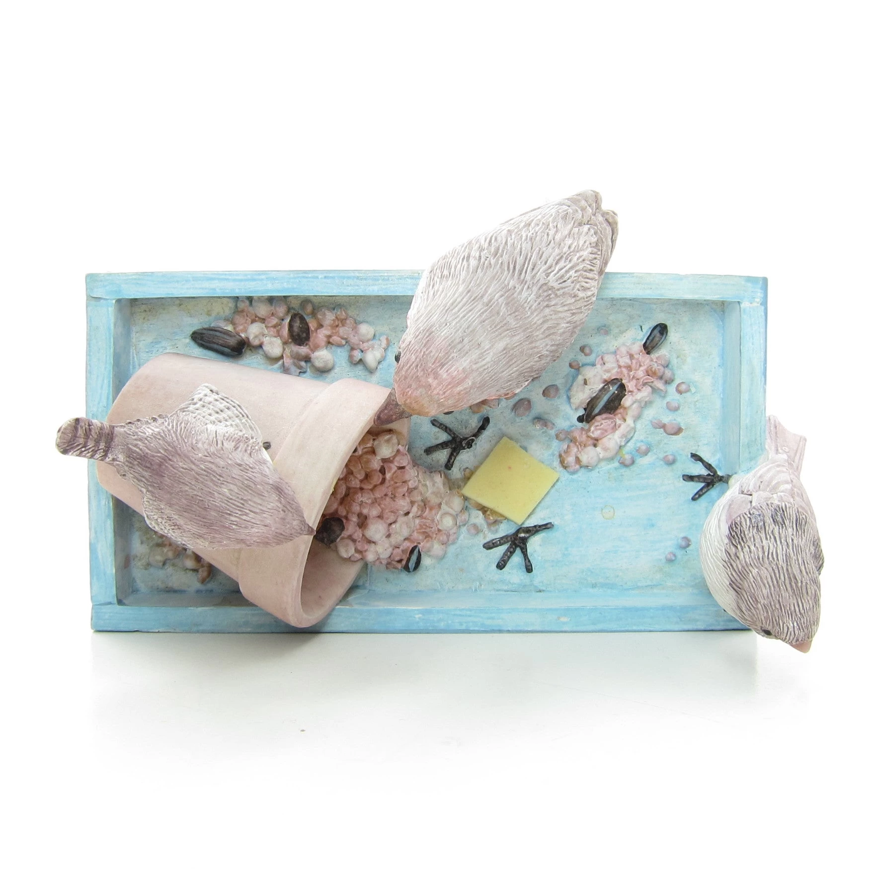 Marjolein Bastin Trinket Box With European Robin, Birds & Bird Seed - MISSING BIRD 5 Marjolein Bastin Trinket Box With European Robin, Birds & Bird Seed - MISSING BIRD - Image 5