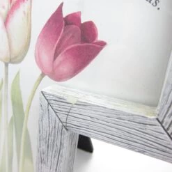 Marjolein Bastin Cross Frame With Tulips And Quote -Toy Store Nature s sketchbook wooden cross framed tulip print