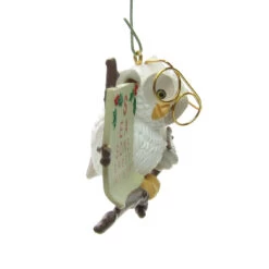 Hallmark "Owliday" Wish Vintage 1987 Owl With Eye Chart Keepsake Ornament 8 Hallmark "Owliday" Wish Vintage 1987 Owl With Eye Chart Keepsake Ornament -Toy Store Owliday wish ornament owl eye chart glasses