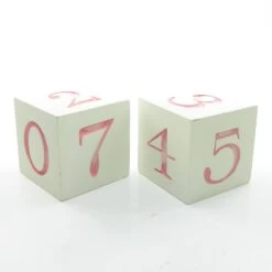 Marjolein Bastin Pink Rose Perpetual Block Calendar Hallmark Desk Decor - INCOMPLETE 10 Marjolein Bastin Pink Rose Perpetual Block Calendar Hallmark Desk Decor - INCOMPLETE -Toy Store Pink white rose number date perpetual calendar blocks