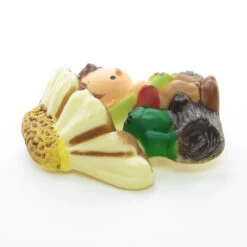 Pixie Boy Under Flower With Frog Vintage Hallmark Lapel Pin 8 Pixie Boy Under Flower With Frog Vintage Hallmark Lapel Pin -Toy Store Pixie boy pin sitting under flower umbrella vintage 1970s hallmark