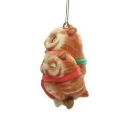 Watch Owls Ornament Vintage 1992 Hallmark Magic Light Christmas Keepsake -Toy Store Porcelain owls vintage hallmark light up christmas ornament