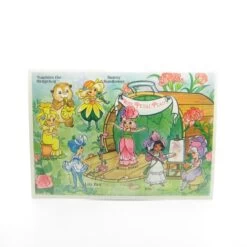 Rose Petal Place Stickers Postcard Vintage Factory Sealed From Hallmark Cards