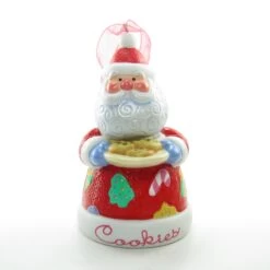 Sweet Tooth Treats #2 Santa Ornament 2003 Hallmark Collector's Series -Toy Store Santa cookie jar ornament sweets porcelain hallmark 2003