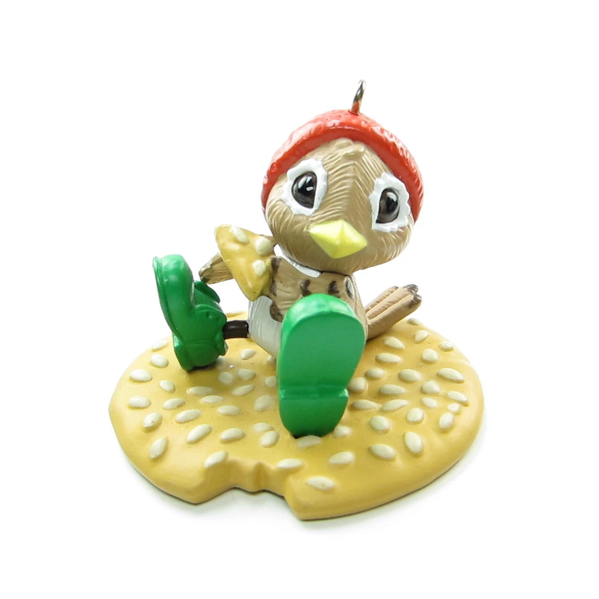 Spencer Sparrow Ornament Vintage Hallmark 1989 Christmas Tree Decoration 3 Spencer Sparrow Ornament Vintage Hallmark 1989 Christmas Tree Decoration - Image 3