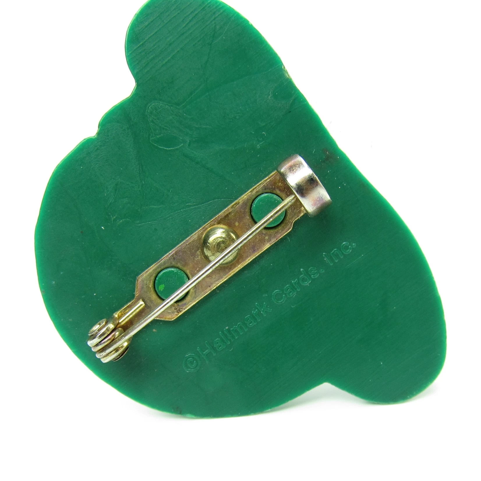 Shamrock Hat Pin Vintage Hallmark St. Patrick's Day Lapel 3 Shamrock Hat Pin Vintage Hallmark St. Patrick's Day Lapel - Image 3