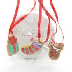 Sweet Tooth Treats #2 Santa Ornament 2003 Hallmark Collector's Series -Toy Store Stocking present reindeer miniature porcelain cookie ornaments