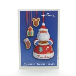 Sweet Tooth Treats #2 Santa Ornament 2003 Hallmark Collector's Series -Toy Store Sweet tooth treats hallmark collector s series porcelain ornaments