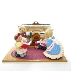 The Bearingers Flickering Light Fireplace Lighted Tabletop Display By Hallmark -Toy Store The bearingers of victoria circle 1993 bear family ornament set