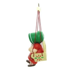 Christmas Is For Children Hallmark Ornament Girl Sitting In Swing -Toy Store Vintage 1980s hallmark keepsake ornament girl swing