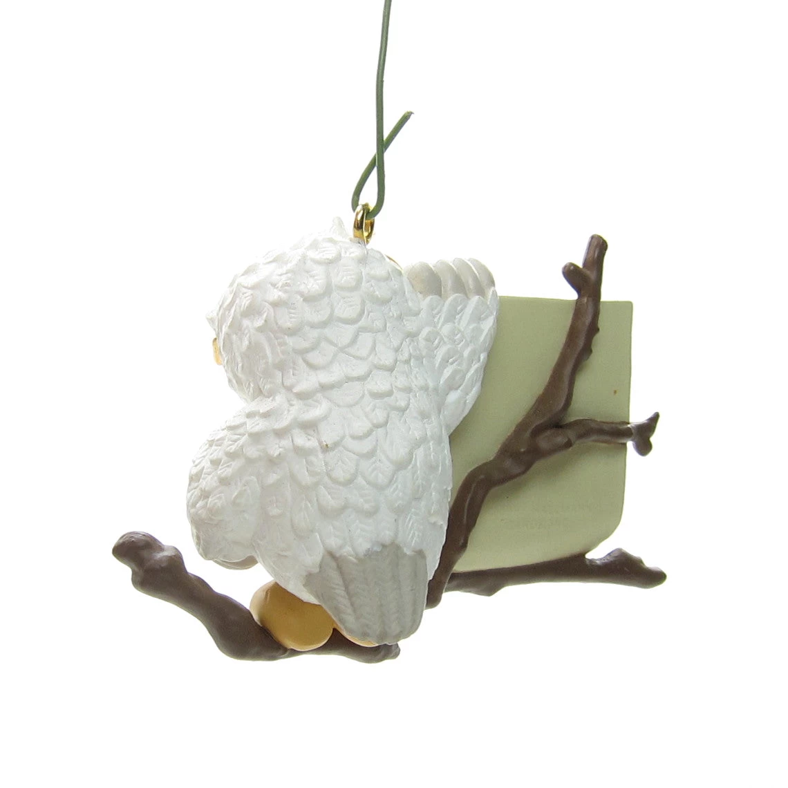 Hallmark "Owliday" Wish Vintage 1987 Owl With Eye Chart Keepsake Ornament 5 Hallmark "Owliday" Wish Vintage 1987 Owl With Eye Chart Keepsake Ornament - Image 5