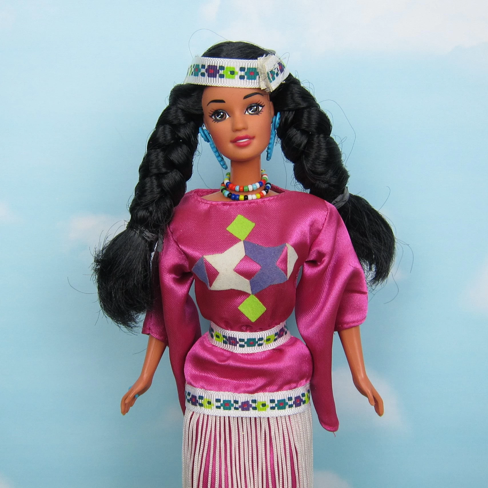Native American Barbie Doll Third Edition Vintage 1994 Dolls Of The World Special Edition #12699 1 Native American Barbie Doll Third Edition Vintage 1994 Dolls Of The World Special Edition #12699
