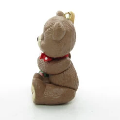 Baby's Second Christmas 1996 Hallmark Teddy Bear Christmas Ornament -Toy Store Vintage 1996 baby s second 2nd christmas hallmark ornament