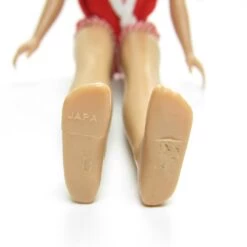 Straight Leg Skipper Doll Vintage 1960s Barbie #950 In Red & White Swimsuit 11 Straight Leg Skipper Doll Vintage 1960s Barbie #950 In Red & White Swimsuit -Toy Store Vintage Barbie Skipper doll red white swimsuit Japan