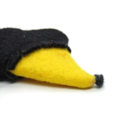 Barbie Skipper Masquerade Hat Vintage 1960's Yellow & Black Felt Costume #944 & #1903 -Toy Store Vintage Barbie clothes masquerade hat yellow black