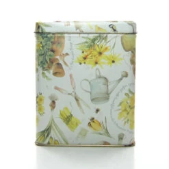 Marjolein Bastin Tin With Yellow Flowers, Gardening Tools