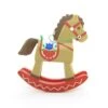 Rocking Horse Ornament Vintage 1980 Hallmark Christmas Tree Decoration