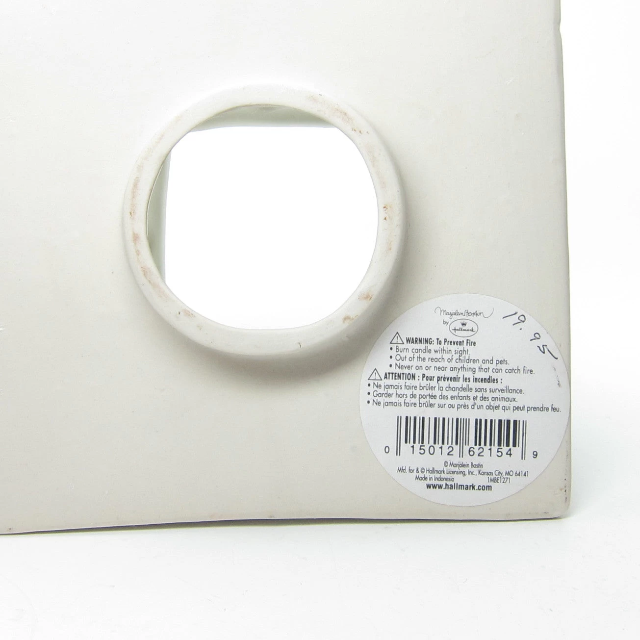 Marjolein Bastin Nature's Sketchbook Ceramic Candle Shade For Large Jar Candles 3 Marjolein Bastin Nature's Sketchbook Ceramic Candle Shade For Large Jar Candles - Image 3