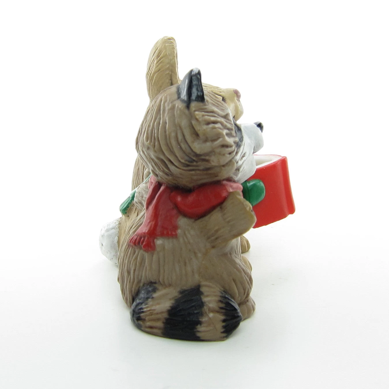 Raccoon, Bunny & Porcupine Hallmark Merry Miniatures 1983 Animals Figurine 3 Raccoon, Bunny & Porcupine Hallmark Merry Miniatures 1983 Animals Figurine - Image 3