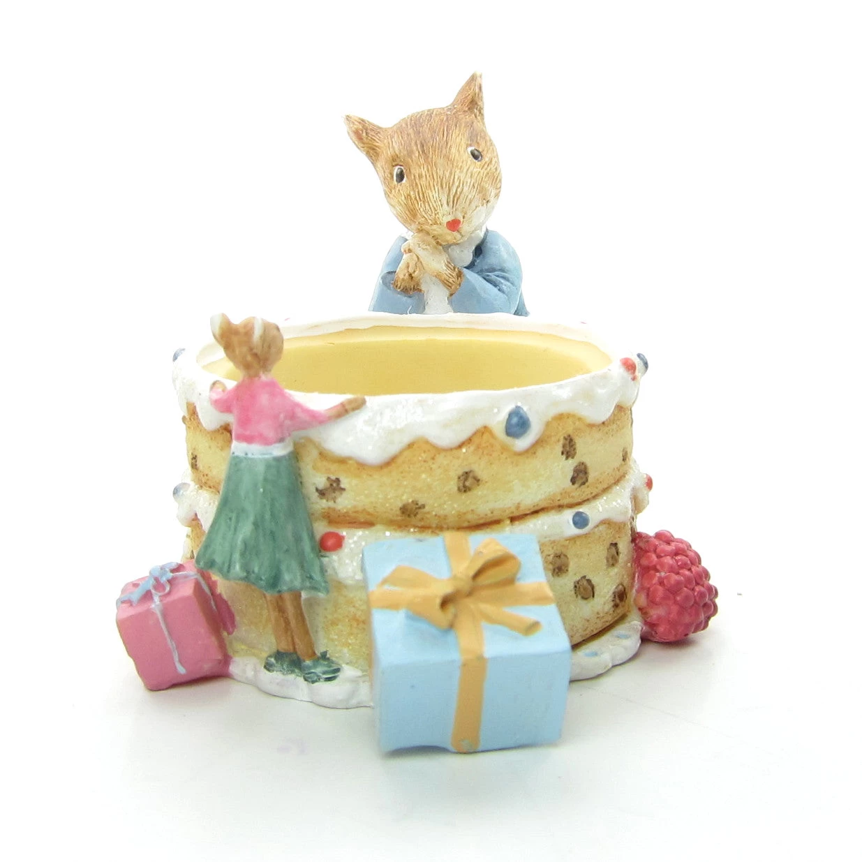 Vera The Mouse Marjolein Bastin Hallmark Birthday Cake Tea Light Candle Holder 3 Vera The Mouse Marjolein Bastin Hallmark Birthday Cake Tea Light Candle Holder - Image 3