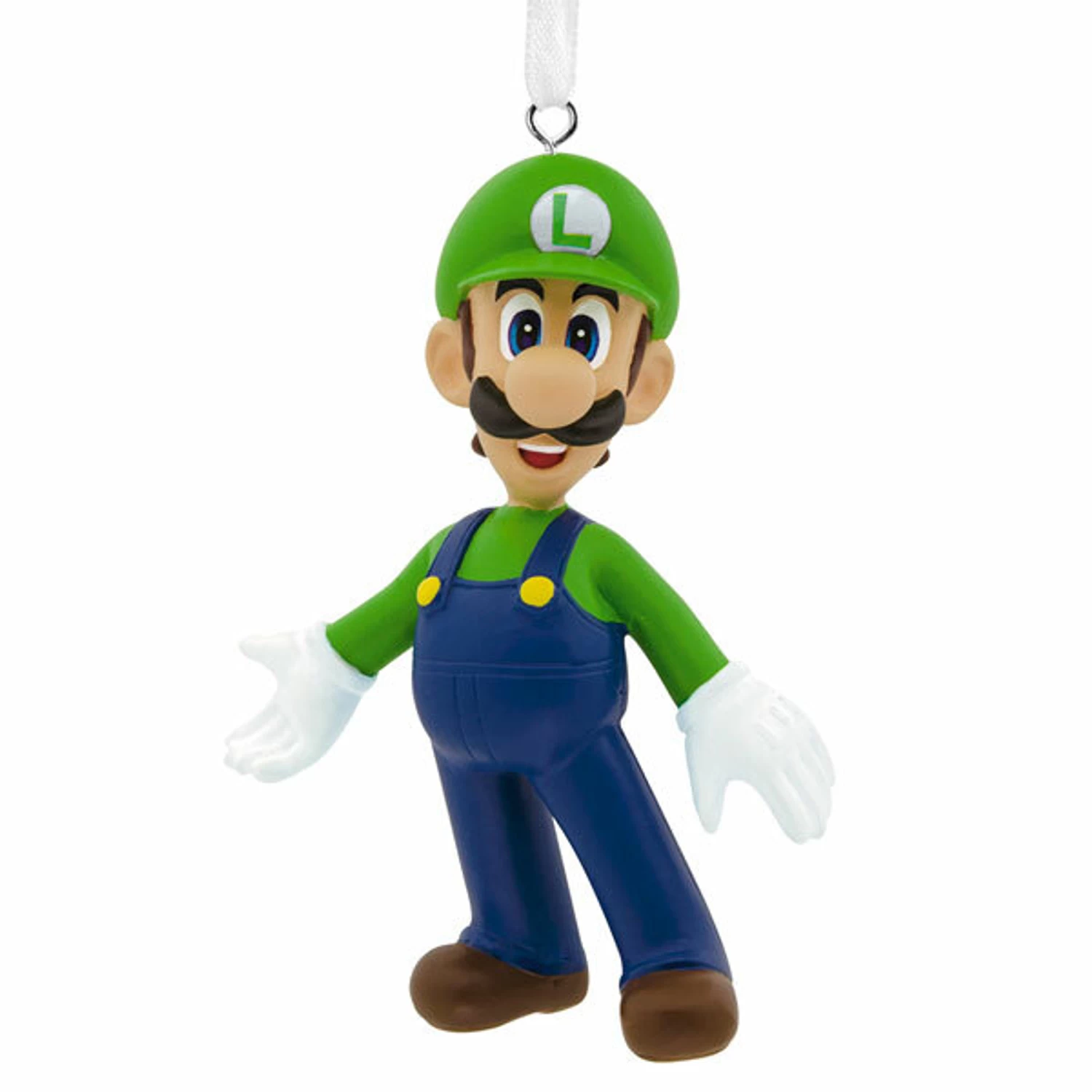 Hallmark 3" Nintendo Luigi Christmas Ornament 2HCM9455 1 Hallmark 3" Nintendo Luigi Christmas Ornament 2HCM9455