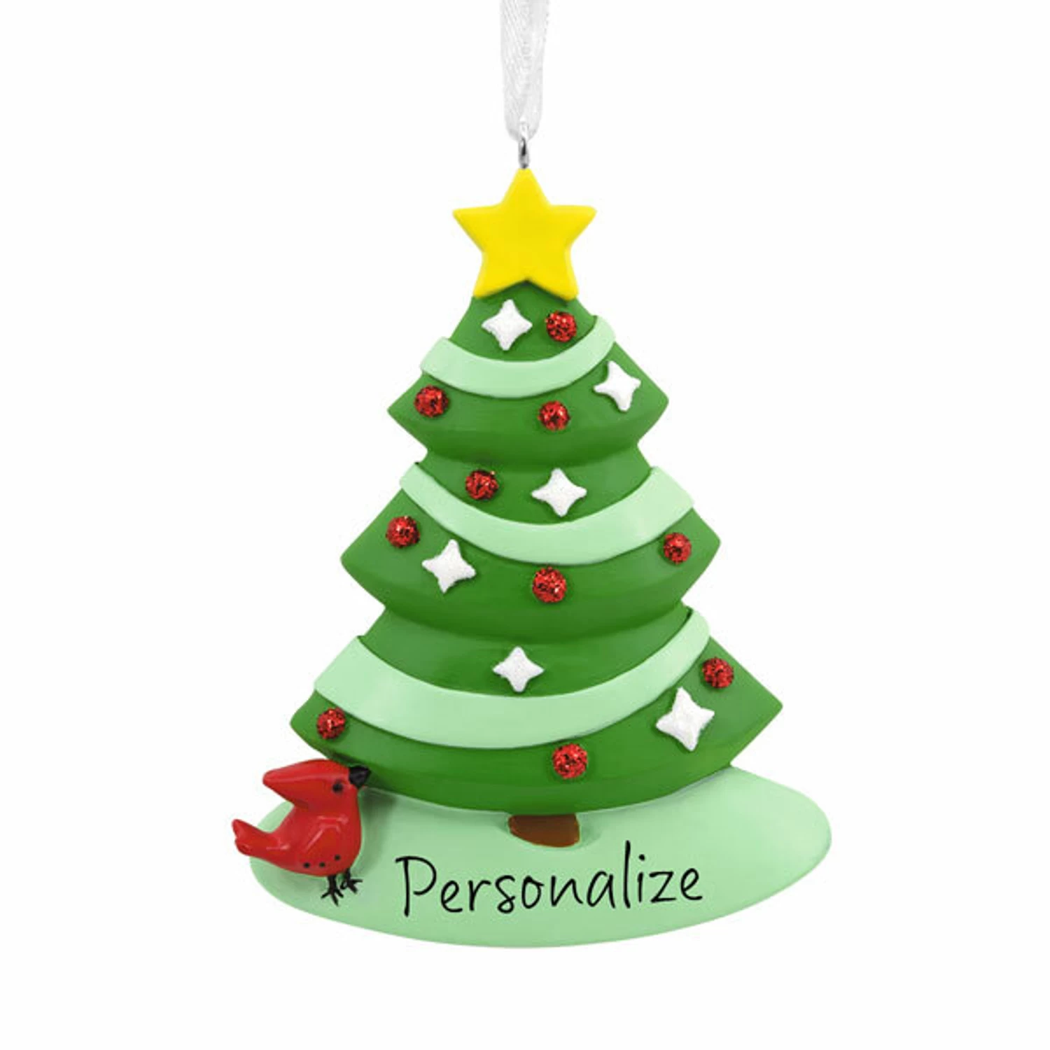 Hallmark 3.85" Christmas Tree Personalized Ornament 1HGO2503 3 Hallmark 3.85" Christmas Tree Personalized Ornament 1HGO2503 - Image 3