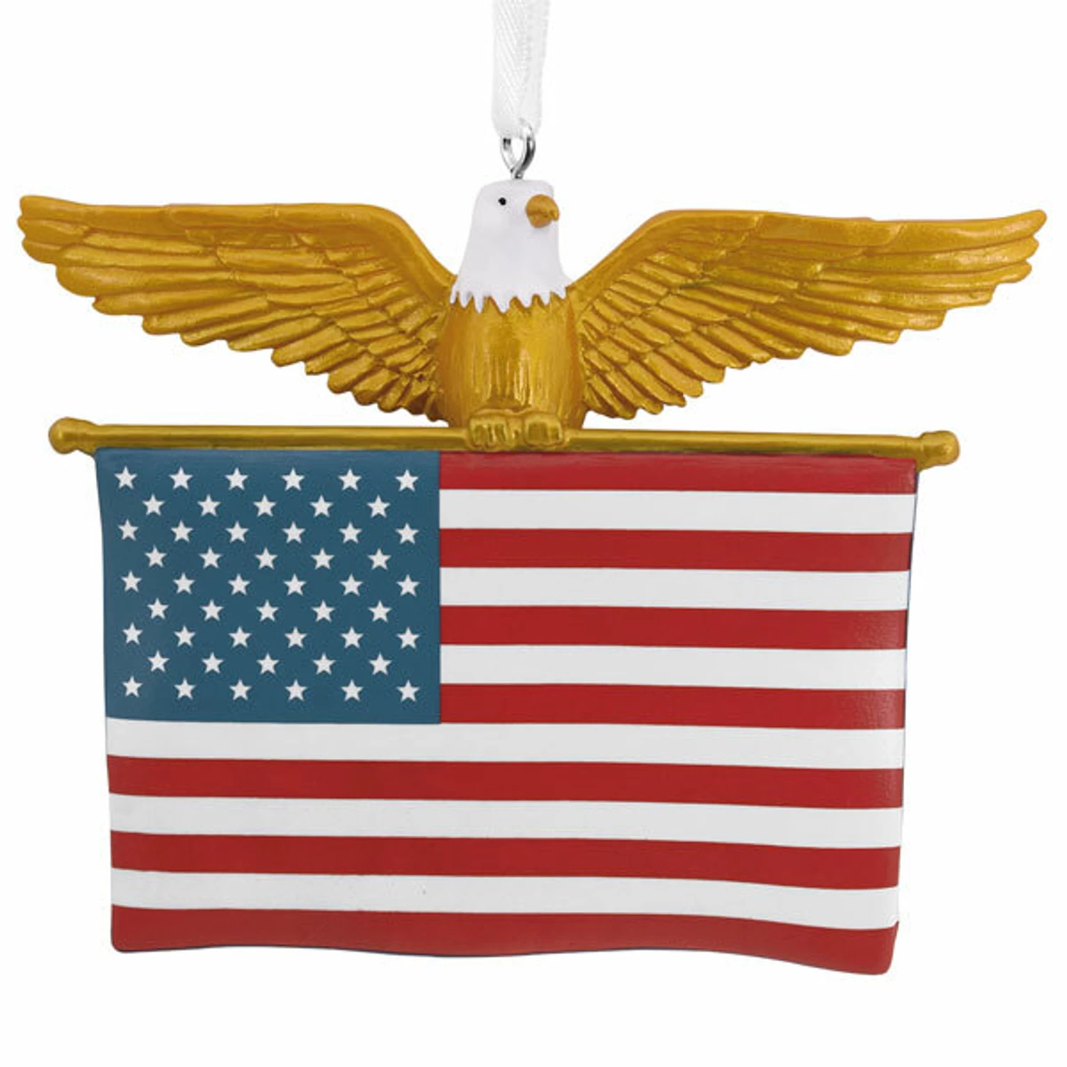 Hallmark American Flag Christmas Ornament 1HGO2786 1 Hallmark American Flag Christmas Ornament 1HGO2786